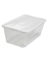 Life Story 6L Shoe and Closet Storage Box Stacking Containers