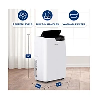 SereneLife Portable Air Conditioner, 12000 Btu, Dehumidifier & Fan Modes