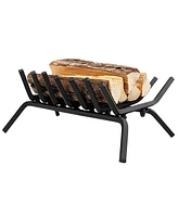 Gouun 18 Inch Fireplace Grate for Outdoor Fire Pit-s