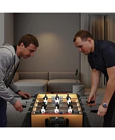 Gouun Game Room Size Football Table with Non-slip Handle