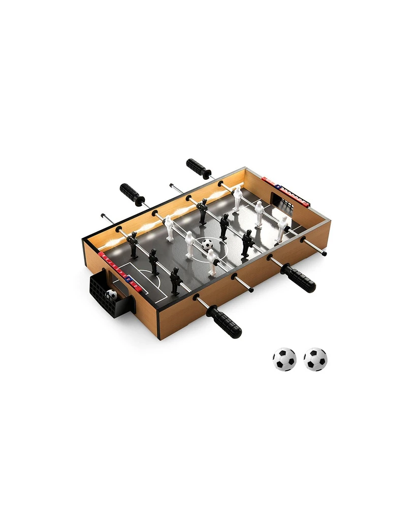 Gouun Game Room Size Football Table with Non-slip Handle