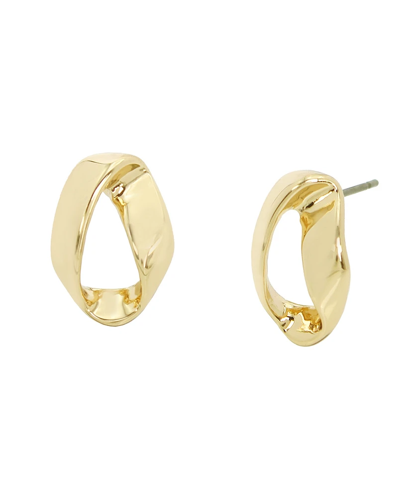 Robert Lee Morris Soho Sculptural Twisted Stud Earrings