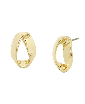 Robert Lee Morris Soho Sculptural Twisted Stud Earrings