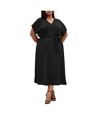 City Chic Plus Maya Midi Dress