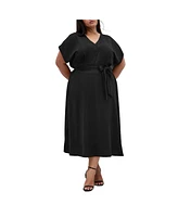 City Chic Plus Maya Midi Dress