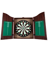 Trademark Games Dart Board Cabinet Set