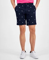 Tommy Hilfiger Men's Brooklyn 1985 Embroidered Flag Short