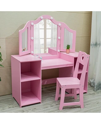 gaomon Kids Vanity Table