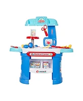 Slickblue Children's Pretend Medical Toy Doctor Kit Dentist Playset for Imaginative Play