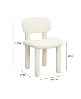 Tov Furniture 21"W Velvet Dining Chair