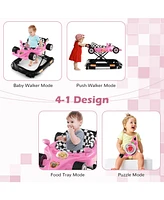 Gouun Convertible Baby Walker with 3 Adjustable Height Settings
