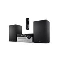 Philips All-in-One Stereo System – Cd Player, Bluetooth, Fm Radio, Usb & Aux Inputs, Remote Control, Compact Design, Superior Sound – Bl