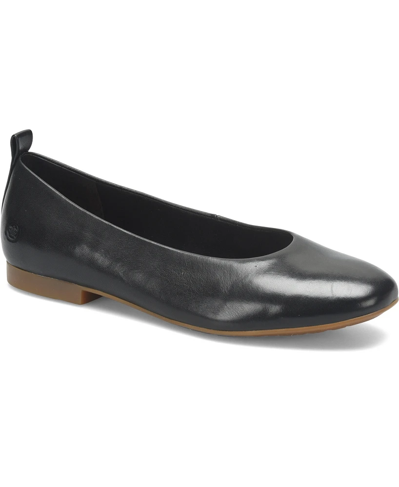 Born Women's Patrice Round Toe Flats