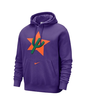 Nike Men's Purple Phoenix Suns 2024/25 City Edition Essential Club Pullover Hoodie