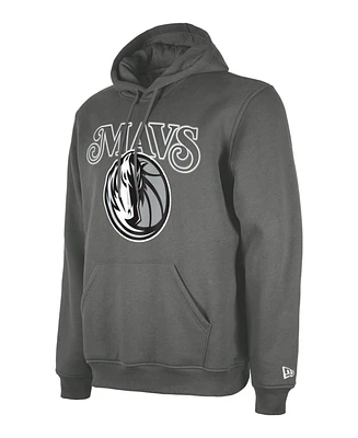 New Era Men's Gray Dallas Mavericks 2024/25 City Edition Pullover Hoodie