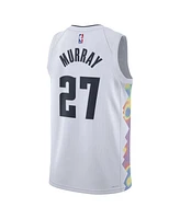 Nike Men's and Women's White Jamal Murray Denver Nuggets 2024/25 City Edition Finished Swingman Jersey