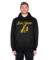 New Era Men's Black Los Angeles Lakers 2024/25 City Edition Pullover Hoodie