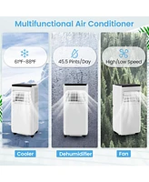 Gouun 8000 Btu Portable Air Conditioner with Remote Control Cools up to 250 Sq.Ft