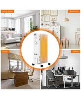 Gouun 1500W Electric Space Heater with 3 Heat Settings and Safe Protection