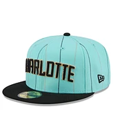 New Era Men's Turquoise Charlotte Hornets 2024/25 City Edition 59FIFTY Fitted Hat