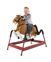 Happy Trails Kids Ride On Rocking Horse Toy