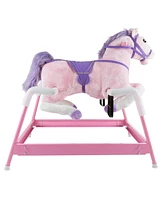 Happy Trails Kids Ride On Rocking Horse Toy