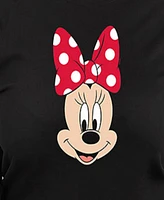 Hybrid Apparel Plus Size Disney Minnie Mouse Face Graphic Pullover T-shirt