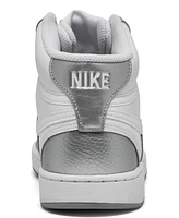 Nike Women's Court Vision Mid Casual Sneakers from Finish Line