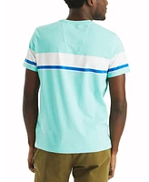 Nautica Men's Striped Cotton-Blend Classic-Fit T-Shirt