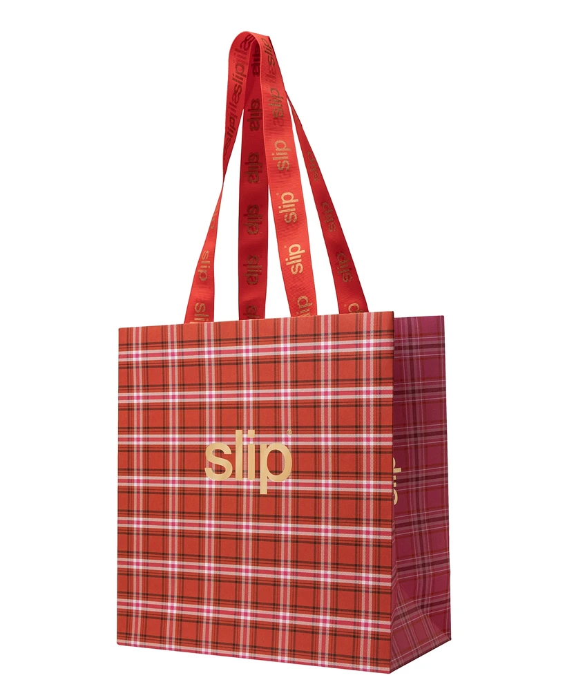 Complimentary gift bag with the purchase of any three Slip products!