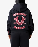 True Religion Women's Branded Boyfriend Hoodie