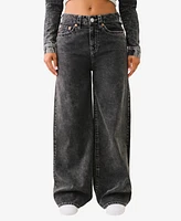 True Religion Women's Jessie Super Baggy Jeans