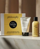 philosophy 2-Pc. Happy Birthday Shower Gel & Body Lotion Gift Set