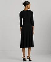 Lauren Ralph Surplice Jersey Dress