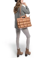 Old Trend Puffy Clover Tote Bag