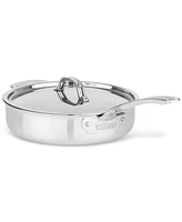Viking 3-Ply Stainless Steel 10-Pc. Cookware Set with Stainless Steel Lids