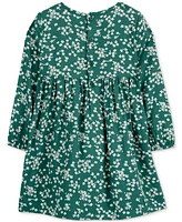 Carter's Toddler Girls Floral-Print Long-Sleeve Dress