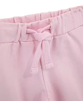 Guess Baby Girl Crewneck Top with Flower Petal Detailing and Matching Pant, 2-Piece Set