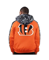 Starter Men's Orange Cincinnati Bengals Thursday Night Gridiron Full-Zip Jacket