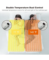 Gouun Electric Heated Mattress Pad with Adjustable Temperatures 10 H Timer