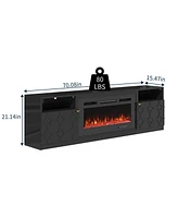 36 inches Multifunctional Electric Fireplace Tv Stand