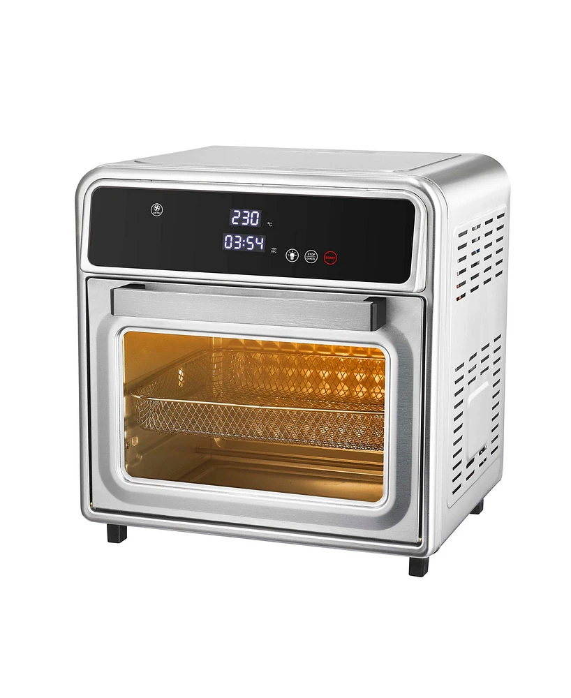 MegaChef 20 Quart Electric Multi-Function Counter Top Oven with Air Fry