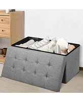 Gouun 31.5 Inch Fabric Foldable Storage with Removable Storage Bin