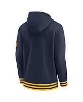 Nike Men's Navy West Virginia Mountaineers Legacy Retro Pullover Hoodie