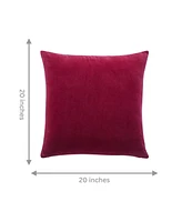 Ihi Home Stella Velvet Decorative Pillow ,20" x 20