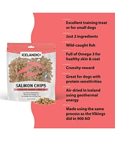 Icelandic+ Mini Fish Chips: Salmon - Dog Treat 9oz