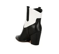 London Rag Gallops Two Tone Cowboy Boots