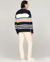 Tommy Hilfiger Men's Colorblocked Stripe Sweater