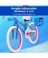 Sugift 20 in. Kids Bike Child Bicycle for Girls Age 7-14 Years, Bule 4.2 stars out of 63 reviews