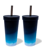 Silipint Straw Tumbler 22oz: 2 pk